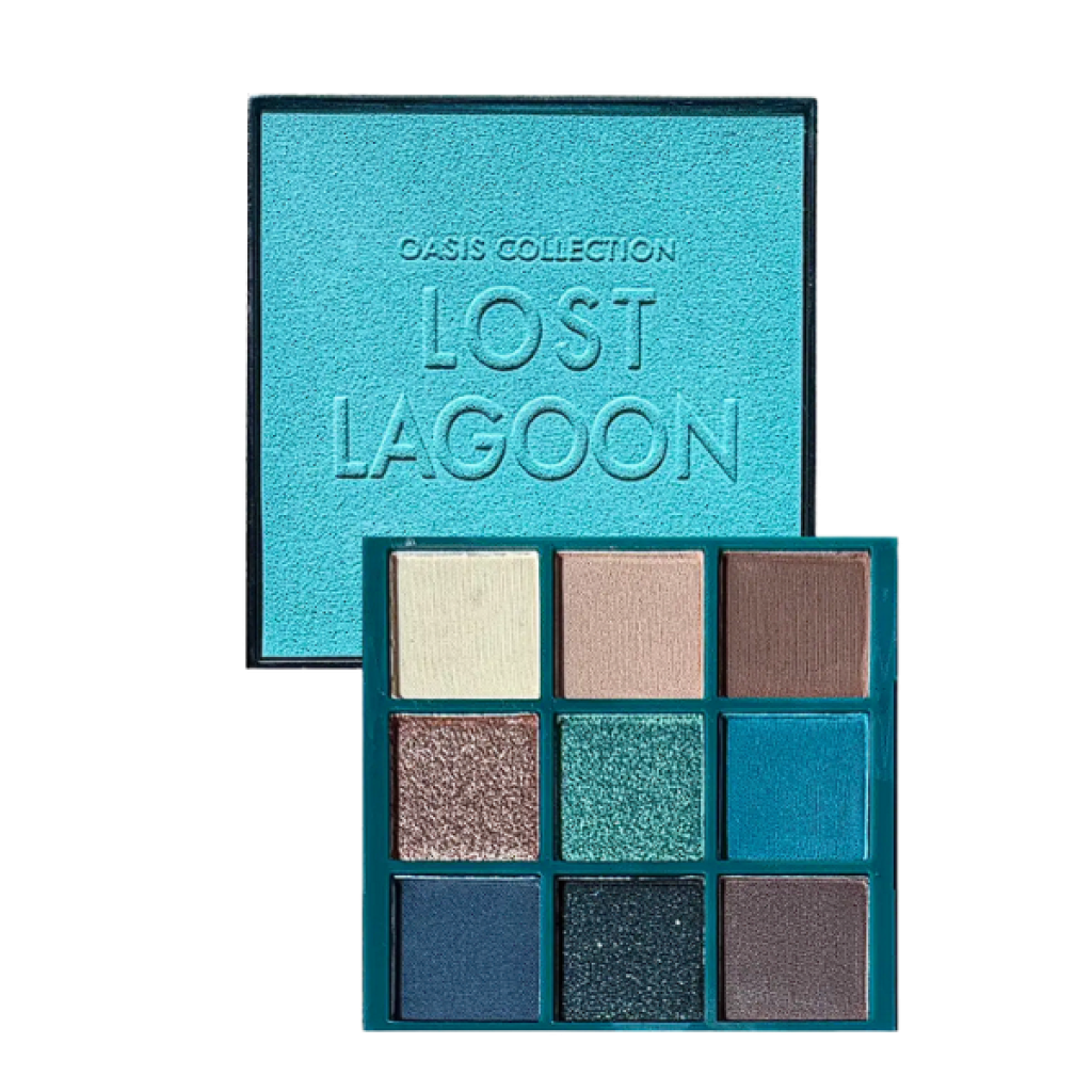 Paleta de Sombras Farmasi - Oasis Collection Lost Lagoon